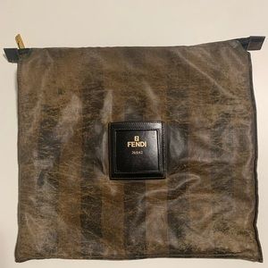 Beautiful medium FENDI cosmetic bag.